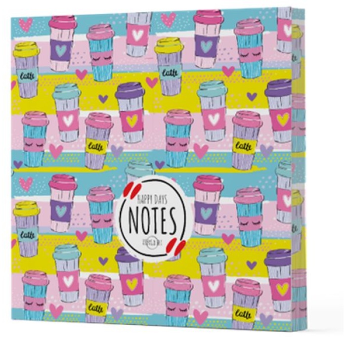 Kahve 10 - Çizgisiz Yan Boyamalı Defter