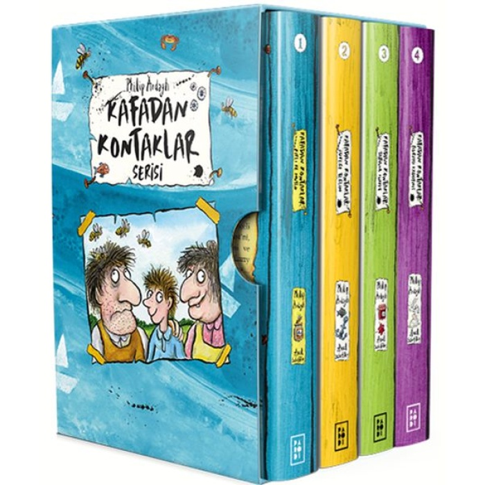 Kafadan Kontaklar Serisi - 4 kitap Kutulu Set