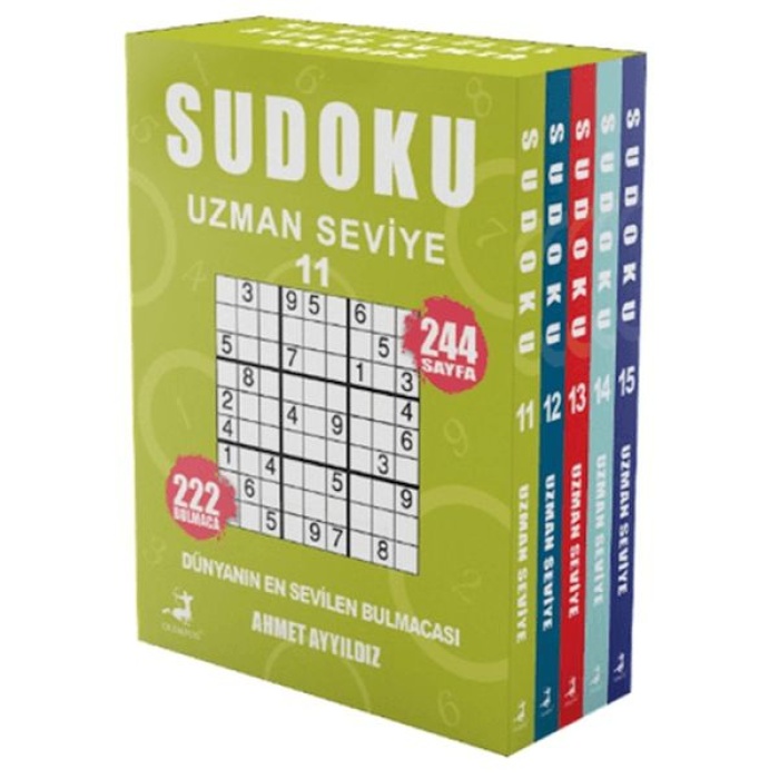 Sudoku Uzman Seviye 5 Kitap Set