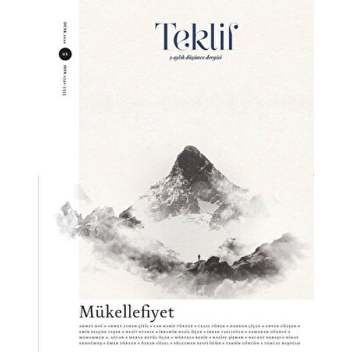Teklif 2 Aylık Düşünce Dergisi