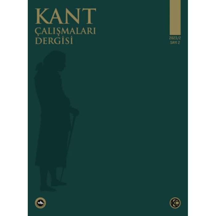 Kant Çalışmaları Dergisi Sayı 2