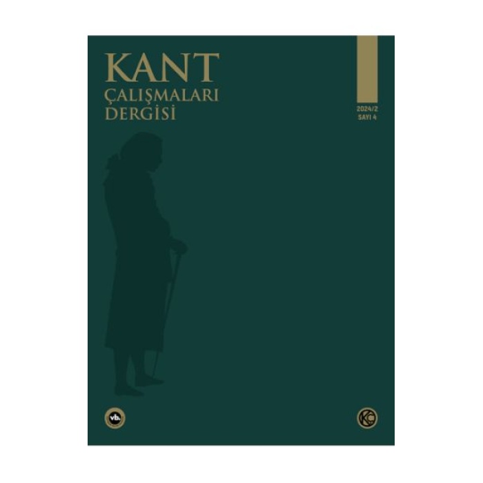 Kant Çalışmaları Dergisi Sayı 4