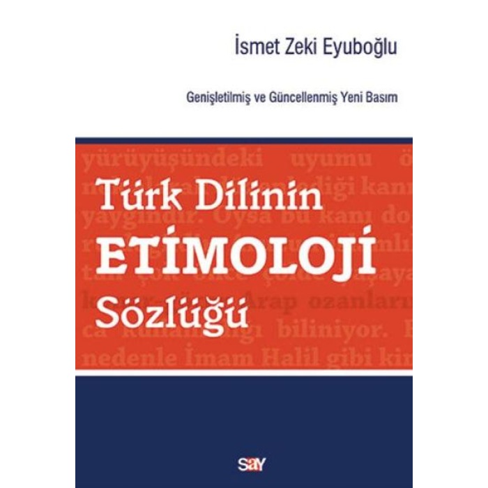 Türk Dilinin Etimoloji Sözlüğü