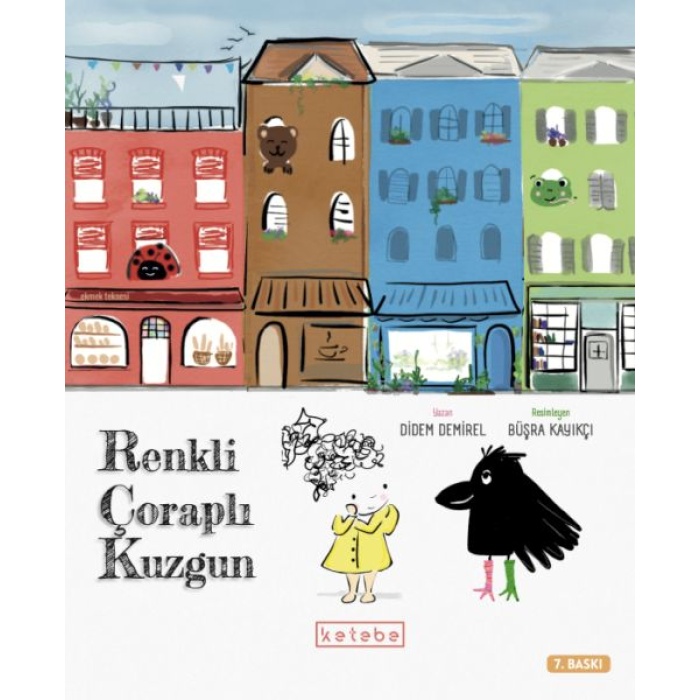 Renkli Çoraplı Kuzgun