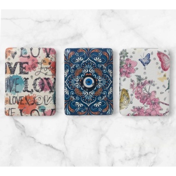 ANAHTARLIK AYNA DİKDÖRTGEN DESENLİ DK-466