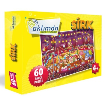 60 Parça Puzzle Sirk