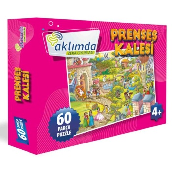 60 Parça Puzzle Prenses Kalesi