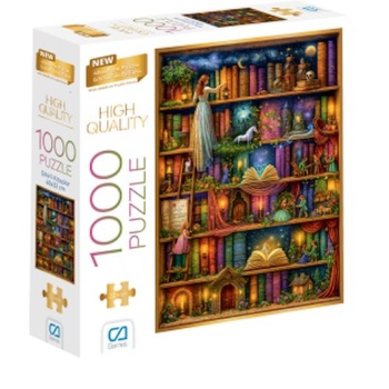 Sihirli Kitaplar Puzzle 1000