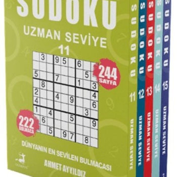 Sudoku Uzman Seviye 5 Kitap Set