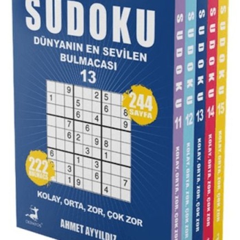Sudoku Dünyanın En Sevilen Bulmacası 5 Kitap Set