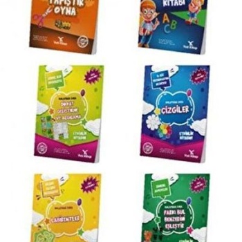 Okul Öncesi Aktivite Seti 4-6 Yaş  (6 Kitap)