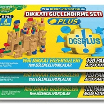 Dikkati Güçlendirme Seti Plus 8 Yaş Kitap