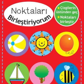 Noktaları Birleştiriyorum - Kırmızı Kitap +5 Yaş