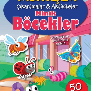 Muhteşem Çıkartmalar ve Aktiviteler - Minik Böcekler