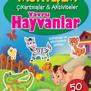 Muhteşem Çıkartmalar ve Aktiviteler - Yavru Hayvanlar