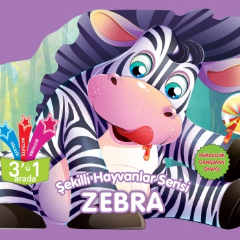 Şekilli Hayvanlar Serisi - Zebra