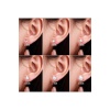 5 Mm 1 Çift Cubic Zirkon 925 Ayar Gümüş Tektaş Çivi Küpe