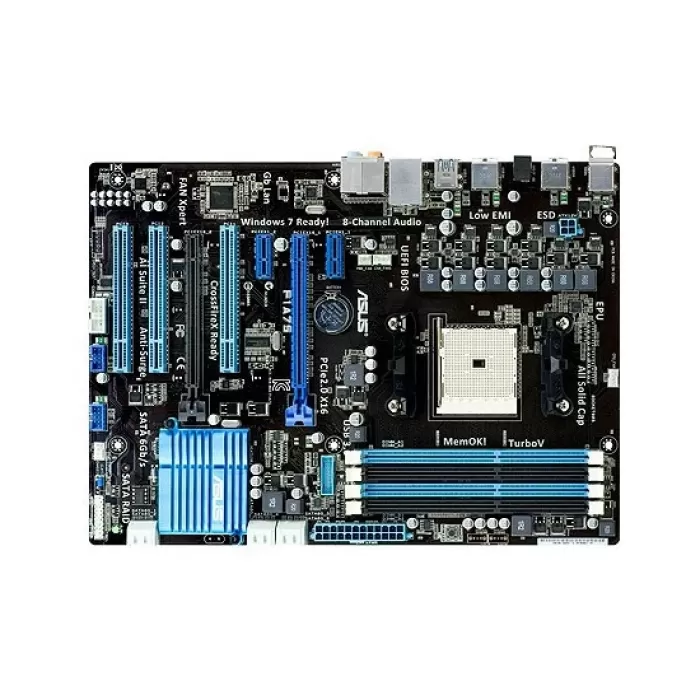 Asus F1A75 AMD A75 FCH 1866MHz DDR3 Socket FM1 ATX Anakart