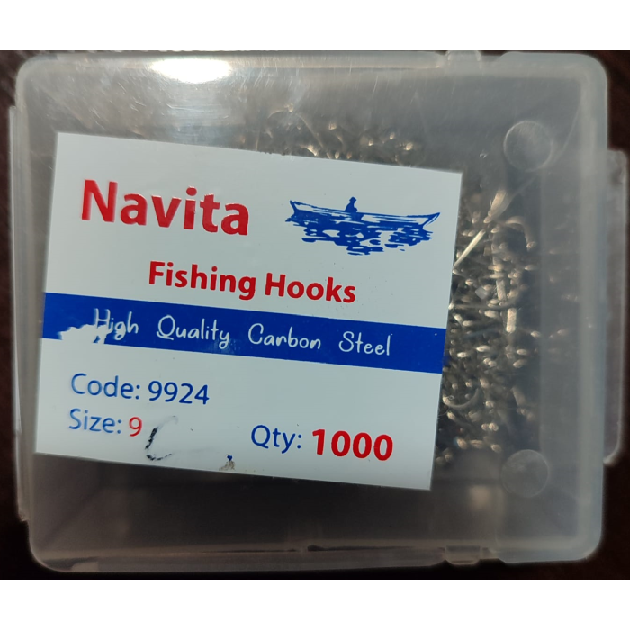 NAVİDA FİSHİNG HOOKS SİZE:9  code :(9924)