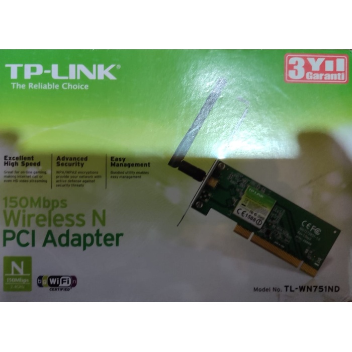 TPLINK WİRELESS İNT. TL-WN 751 ND