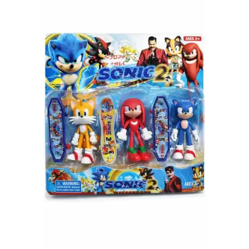 FERHAT 22036 SONİC 3 LÜ SET KAYKAYLI