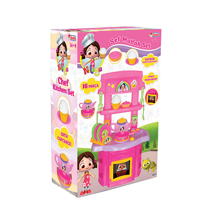 DEDE NİLOYA 16 PARÇA KATLI MUTFAK MALZEMELERİ SETİ