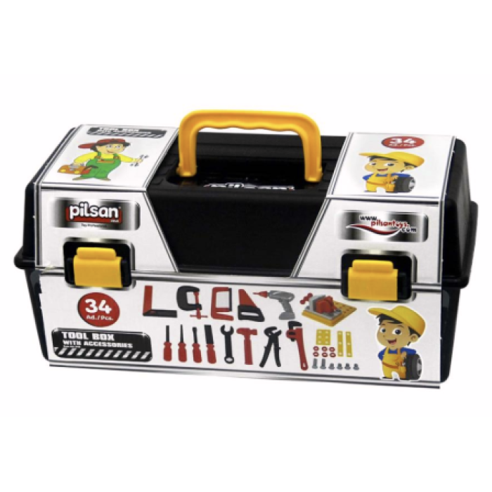 Aksesuarlı Alet Çantası 34 Parça