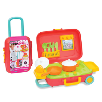 DEDE MUTFAK SETİ 03479 MINNIE MOUSE BAVULUM