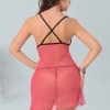 Pembe Tül Gecelik - 654