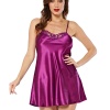 Mor Saten Gecelik - M-265