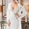 Ekru Penye Çeyizlik 6 Lı Set - 1537