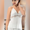 Ekru Penye Çeyizlik 6 Lı Set - 1537