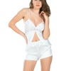 Beyaz Saten Çeyizlik 6 lı Set - 1500