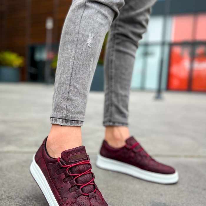 CH040 CBT C-Rey Erkek Ayakkabı BORDO