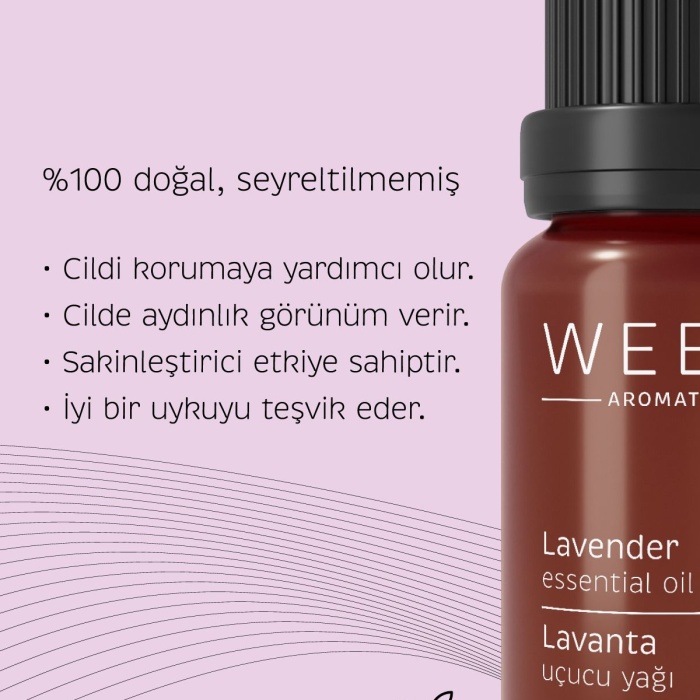 Lavanta Uçucu Yağı %100 Saf