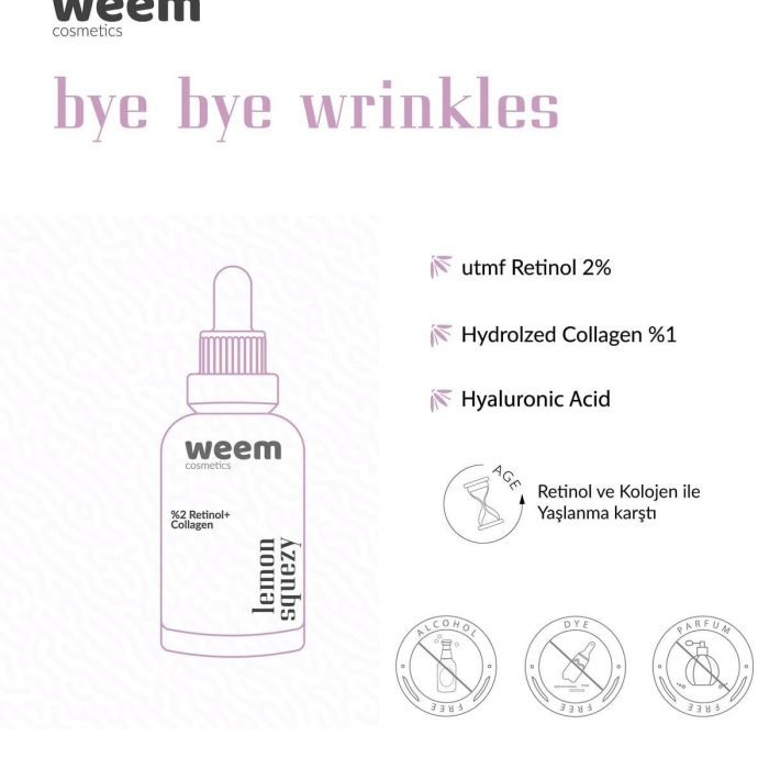 Yaşlanma Karşıtı Yenileyici Cilt Bakım Serumu (Retinol Collagen)