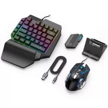 Ally Mix Elite Plus - PUBG denetleyicisi için Gamepad mobil oyun klavye Mouse dönüştürücü Bluetooth IOS Android oyun adaptörü