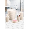 5 Parça Bej Pandora Banyo Seti, Çöp Kovası Tuvalet Fırçası 2 Sabunluk Diş Fırçalık
