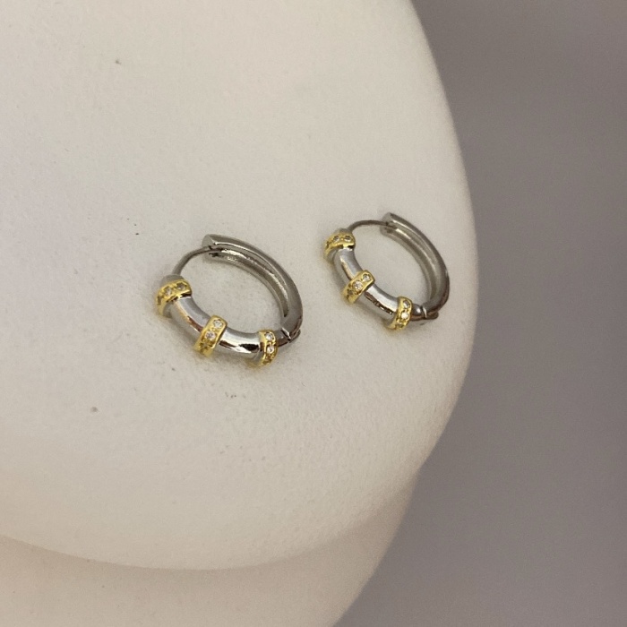 Gold&Silver Ortaboy Halka Küpe