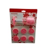YUVARLAK  KURABİYE KALIP SETİ  YAYLI BASKI APARATI - 6PCS KALIP  RENKLİ PLS (4172)
