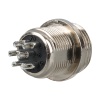 6 PİNLİ MINI MAYK FİŞ ERKEK ŞASE (4172)