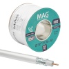MAG RG6/U6 1.00 MM 64*0.12 TEL CCS MAKARALI ANTEN KABLOSU YERLİ ÜRETİM (100 METRE) (4172)