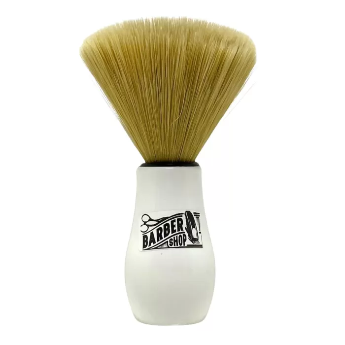 Barber Shop Ense Fırçası - Beyaz