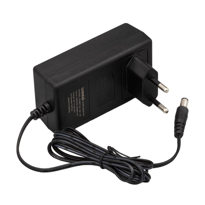 9 VOLT - 2 AMPER 5.5*2.5 UÇLU YERLİ ÜRETİM PLASTİK KASA PRİZ TİPİ KUTUSUZ ADAPTÖR (4172)