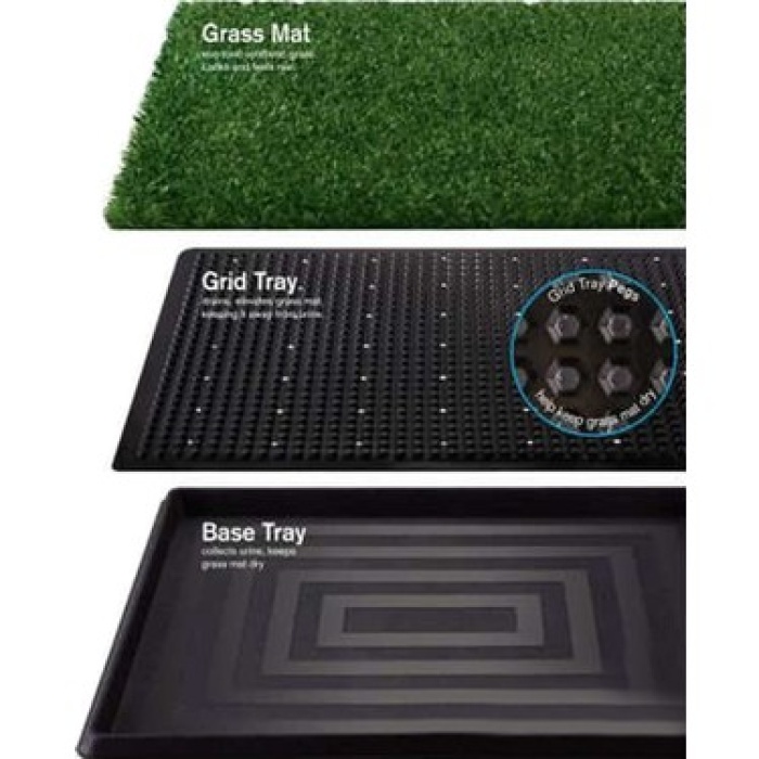 Nunbell Pet Park Köpek Tuvaleti 64 Cm X 51Cm X 3.8 Cm
