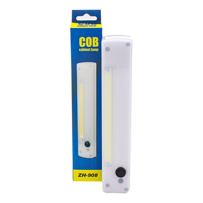 BEYAZ COB LEDLİ YAPIŞKANLI MIKNATISLI EL TİPİ FENER (4172)