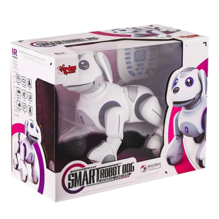 Çocuk Gelişim G14 Kumanlı Şarjlı Smart İnteraktif Akıllı Robot Köpek -Vardem Oyuncak