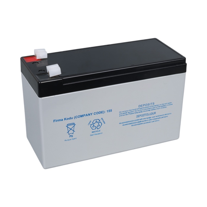 YOKOHAMA YH-127.0 12 VOLT - 7 AMPER AKÜ (150 X 65 X 90 MM) (4172)