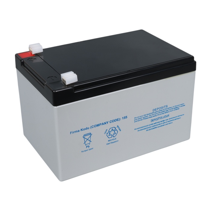 YOKOHAMA YH-1212 12 VOLT - 12 AMPER KURU AKÜ (151 X 98 X 95 MM) (4172)