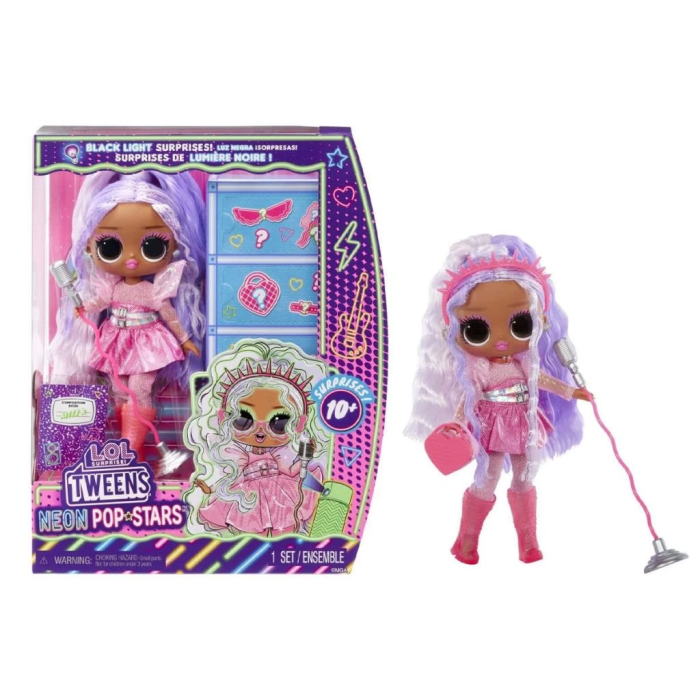 Tweens Neon Pop Yıldızı, Eğitici ve Yaratıcı Oyun Seti
